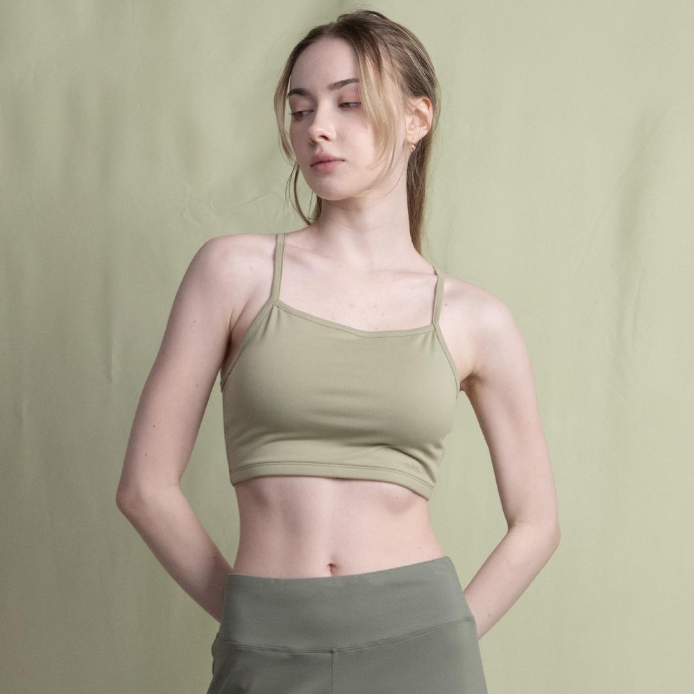 Duran Soft Easy Backpoint Sports Bra Top Dtf5S-1192 3 Colors Pink/Free
