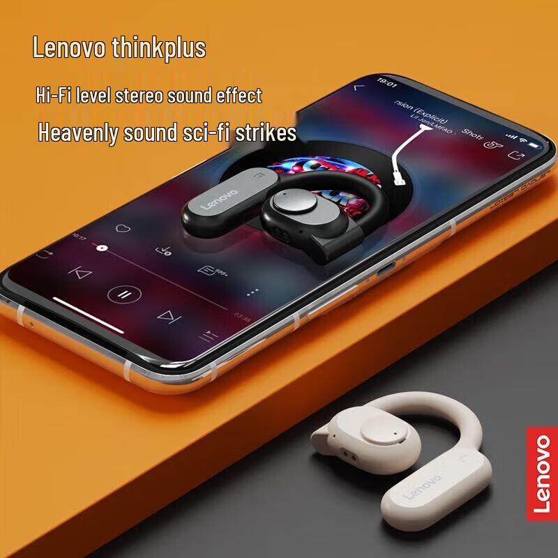 Lenovo LP76B Bone Conduction Bluetooth Ear-hook Headphones