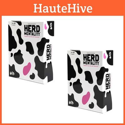 Herd Mentality Adult Party Strategy Card Game Fun Family Game With Copper Paper Material