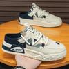 Baotou half slippers men's summer new outer wear lazy one pedal heelless men's shoes mesh board shoes teenagers