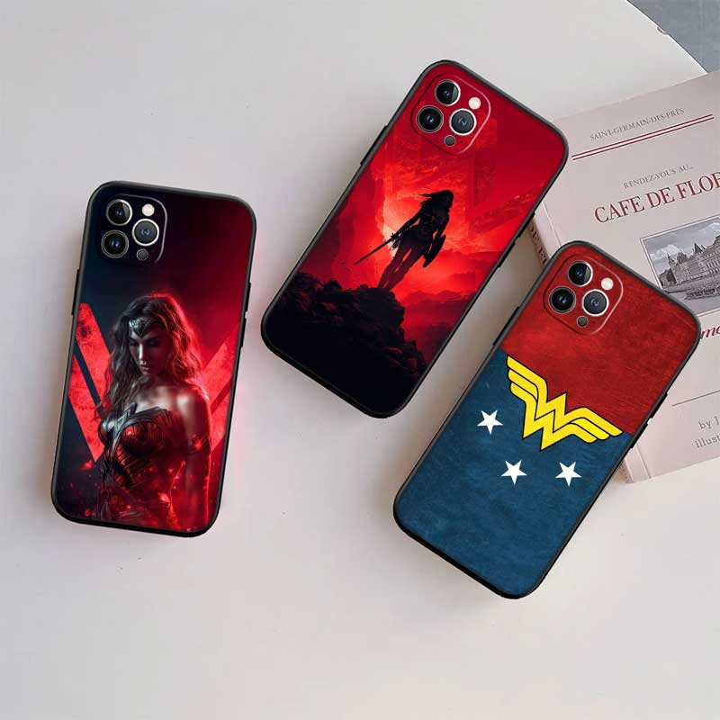 NH50 Wonder Woman New High-End Shell Phone Case for Redmi Note 10 11 12 Pro Max 10S 10C 10T 11A 11S 12S 12C