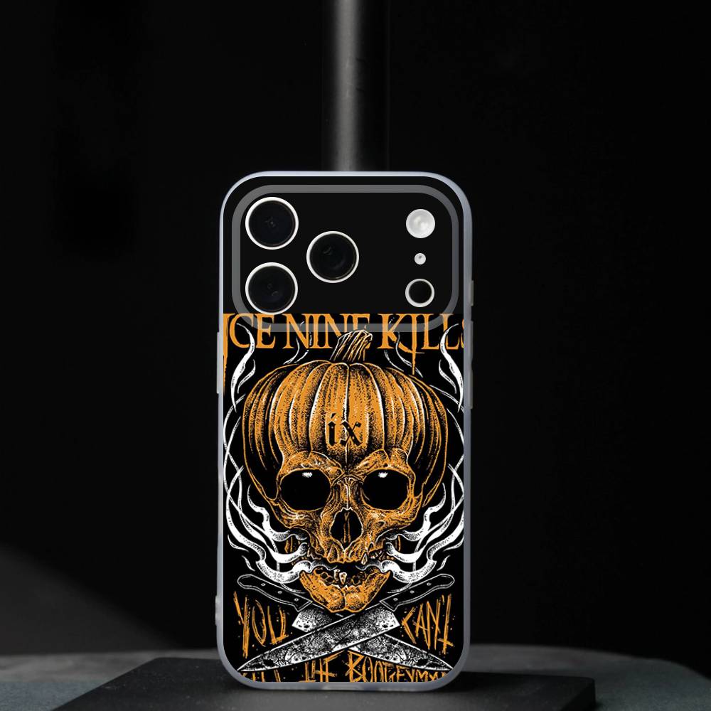 Ice N-Nine K-Kills Band For iPhone 11,12,13,14,15,16,17,Pro,Max,Plus,Mini,SE4,E Phone Case With Magsafe Wireless