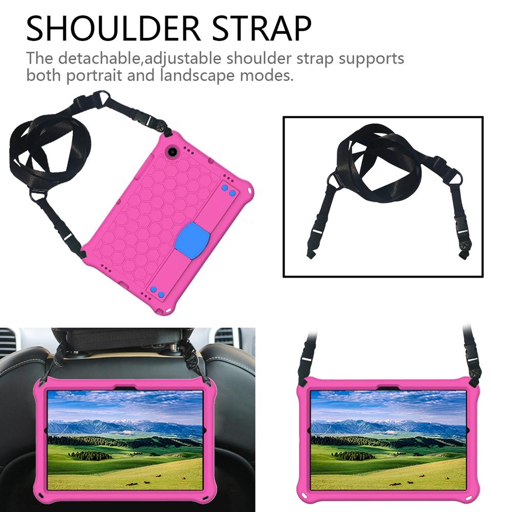 Case For Samsung Galaxy Tab A11 A9 Plus 11 Inch S6 Lite 10.4 P620 P625 A11 A9 8.7 A7 Lite 8.7" Kids Stand Tablet Cover Strap