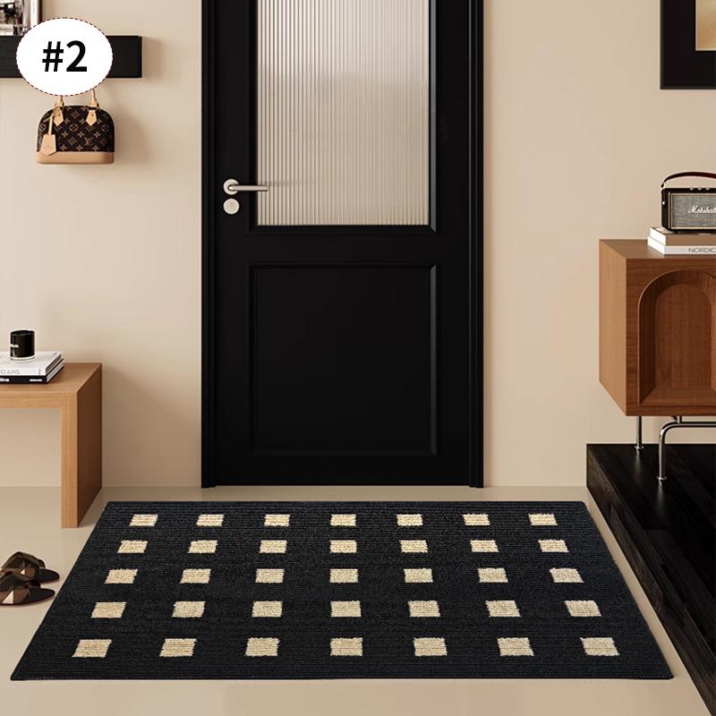 Non-slip Clean Area Rug Entrance Door Floor Mat Home Bathroom Mat Washable Doormats Decoration Carpet For Kitchen Living Room