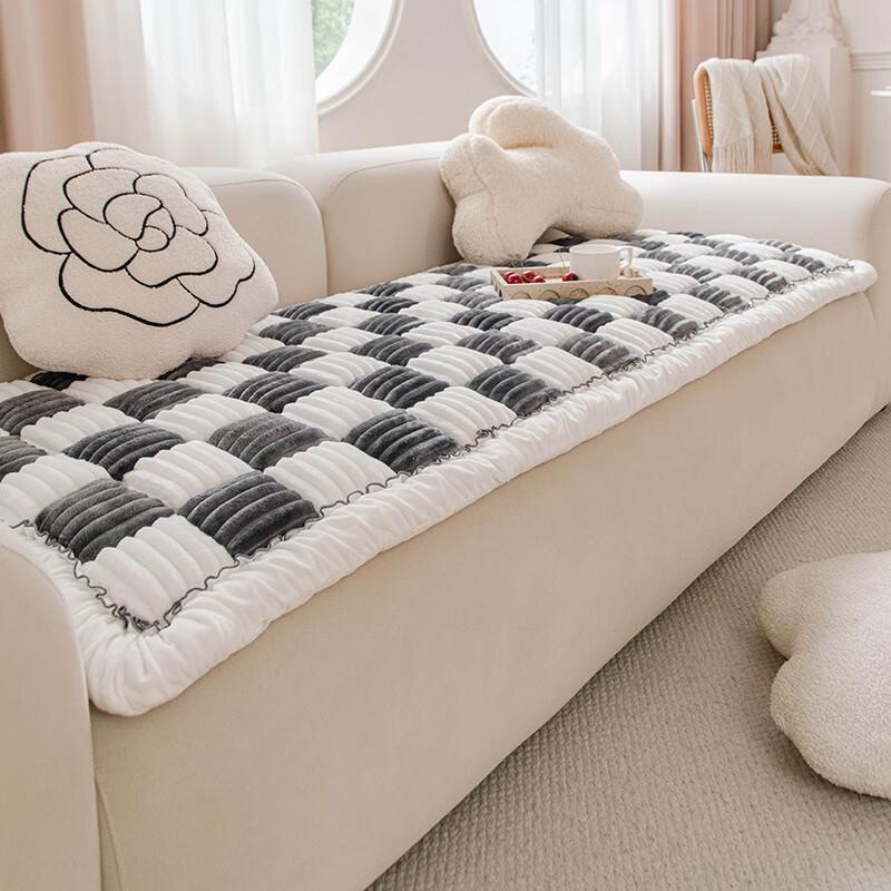 Cream Style Thick Non-slip Machine Washable Sofa Cushion