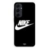Case For Samsung Galaxy A35 White Nike Logo Black Front Maniacase