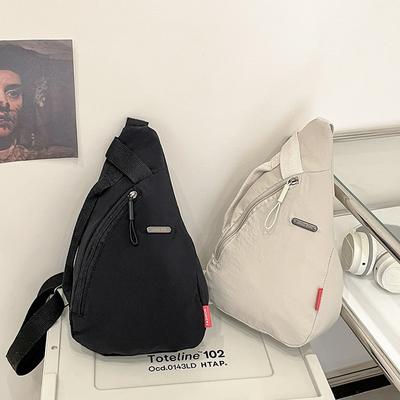 Lässige Vielseitige Brusttasche Herren und Damen Handy Umhängetasche Stilvolle und Einfache Pendler Reittasche Leichter Sportlicher Kleiner Rucksack