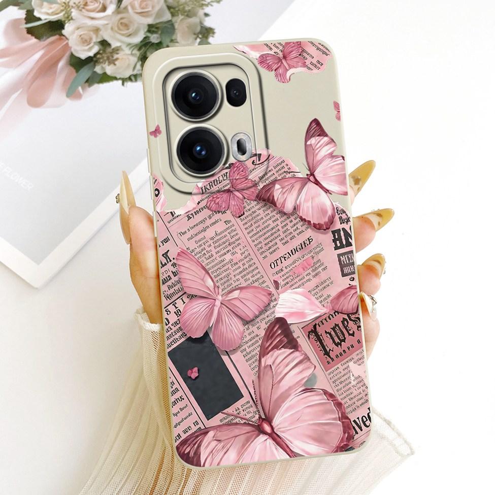 For Oppo Reno 13 Pro Case Silicone Luxury Fashion Cool Kawaii Cute Painted Cover For Oppo Reno13 Pro CPH2697 PKK110 Casing