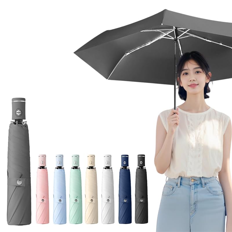 

Prv[ 220g lighter than a smartphone / It s big and doesn t get wet folding umbrella ]For both rain and shine automatic open/close big 102cm Super