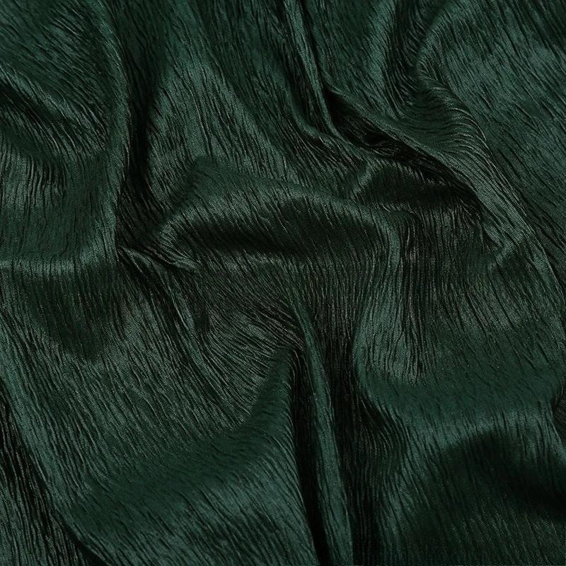 Solid Color Ethnic Style Washed Linen Cotton Cloth Fold Crepe Linen Fabric Handmade Sewing Diy for Dress Trousers Summer T-shirt