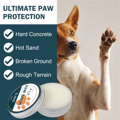 60g Pet Paw Balm Plant Extract Mild Natural Ingredients Easy Application Soothing Paw Protection