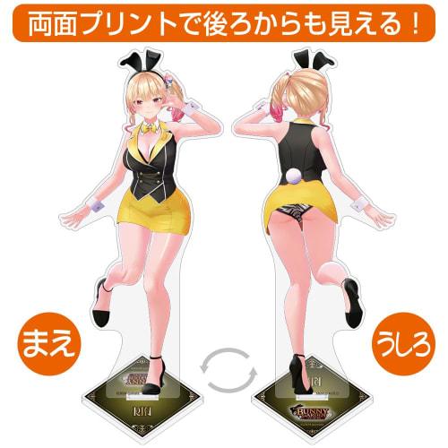 [Official] 2D COSPA Bunny Garden Rin Double-Sided Acrylic Stand (Large)
