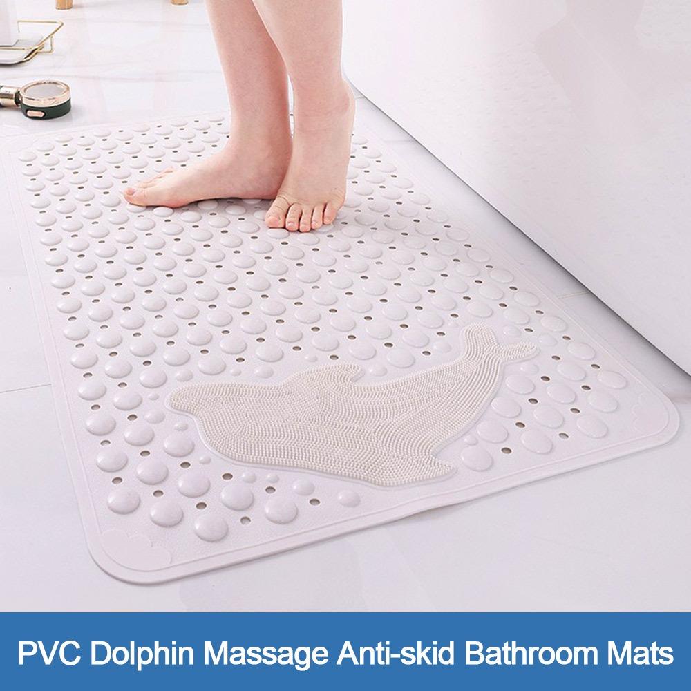 Water Absorption Bath Mat Non-slip Floor Rug Durable Doormat  Bathtub