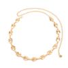 Ingemark Vintage Trendy Irregular Gold Color Geometry Waist Belts Dress Chain Women Summer Beach Bikinis Sexy Body Accessories