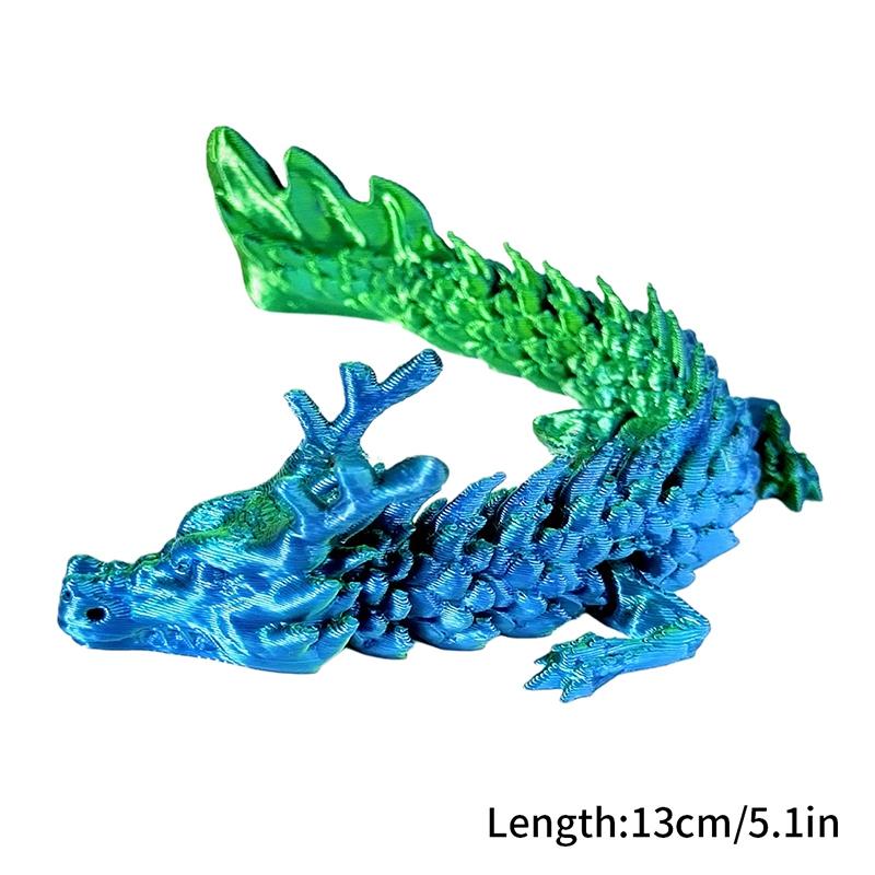 3D Printed Dragon Desk Accessorie Office Accessorie 3D Printed Snake Octopus Ornament Birthday Holiday Gifts Room Decor