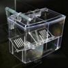 External Aquarium Breeder Box for FishTank Breeding Incubator Fish Fry Hatchery Fish Spawning Box Separation Tanks