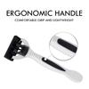 6-Layer Manual Razor for Men - Precision Shaving Head
