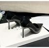 2025 Spring/Autumn Lambskin Commuting Pointed-Toe Low-Cut Women's Versatile Professional Fashion Heels