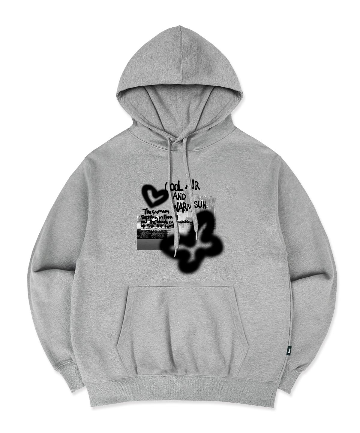Escape From Black Escape City Hoodie Gray L