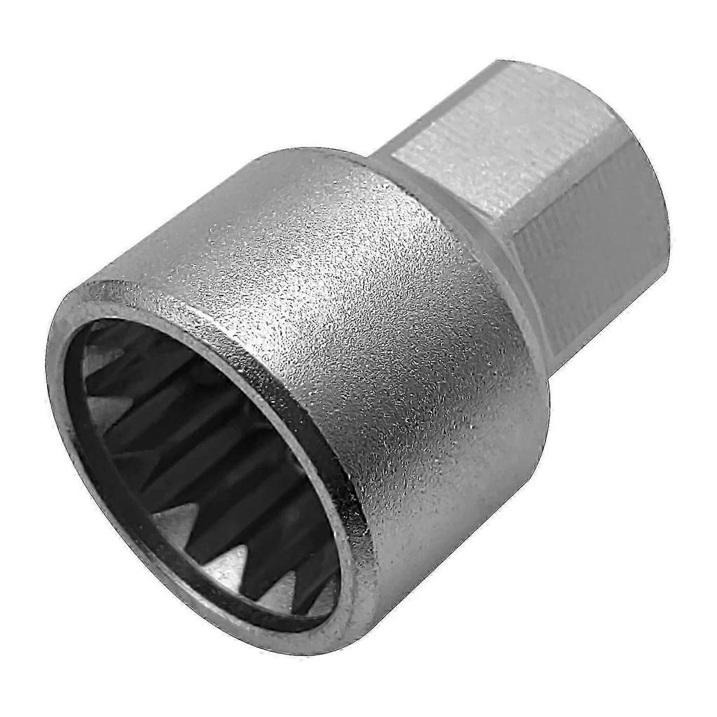 Wheel Locking Nut Key for Porsche 54mm Thick-Walled Socket Adapter, Anti-Theft Lug Nut Removal Tool for Secure Wheel Lock Removal