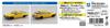 Aoshima Bunka Kyozaisha Raku Plastikový Snap Kit Toyota Sprinter Trueno Custom Žlutý Plastový Model 1/32 č.11CU-YW Barevně kódovaný (Auto)