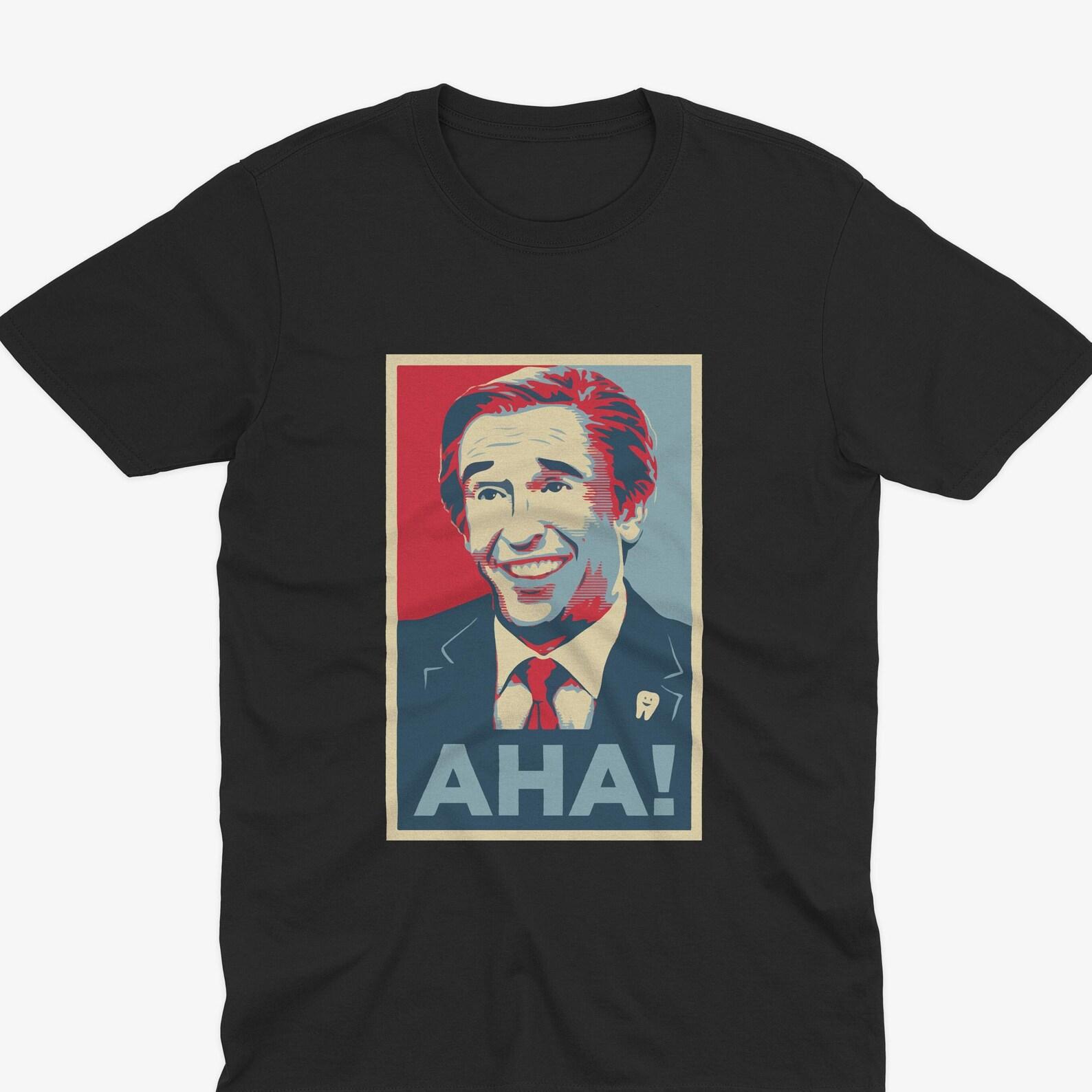 Alan Partridge AHA! T-Shirt - Alan Partridge T-Shirt, Funny Retro tv Show Shirt, Alan Partridge Quote, Alan Partridge Art 4XL