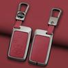 Zinc Alloy Leather Car Key Case Shell Cover for Toyota Prius 30 Alpha Aqua Land Cruiser Auris for Lexus LC 200 2012 - 2014 Parts