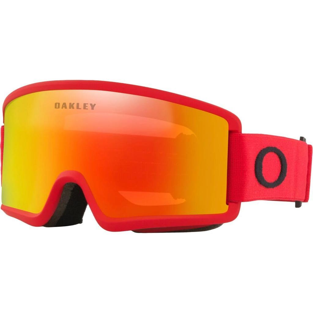 Oakley RIDGE LINE S Snow Goggles 0OO7122 (Redline / Fire Iridium Lens, Small Fit)