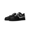 Nike Air Force 1 Gray Track Slip Resistant Abrasion Resistant Low top Skateboard Shoes Unisex Black Gray HM9483-001(Team619-)