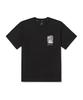 SNOWPEAK APPAREL Cotton Tropical Short Sleeve T-Shirt (S25Mufts62) Black