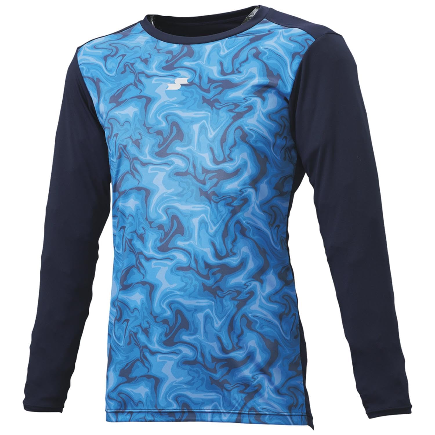 

SSK Графическая футболка с длинным рукавом и низким вырезом BUE241LL