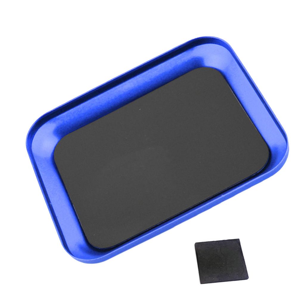 Upgrades Magnetic Parts Tray Rust Resistant Aluminum Magnetic Screw Holder Easy To Carry for Mechanics & Home Repair