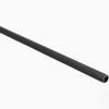 Pure Black PVC Tube: 5-50mm Small Diameter, Thin, Round, Hard, Ideal for Water or Wire Applications.