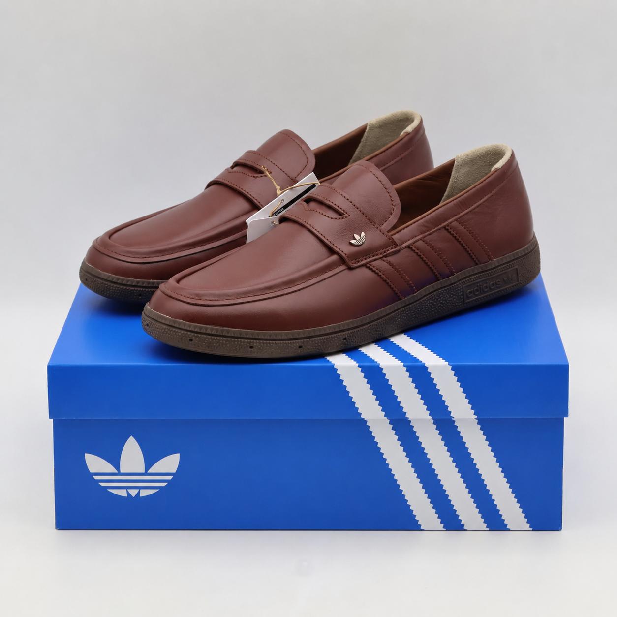 KJ5787 adidas Handball Spezial Лофер Лисий Коричневый (Мужской) 4
