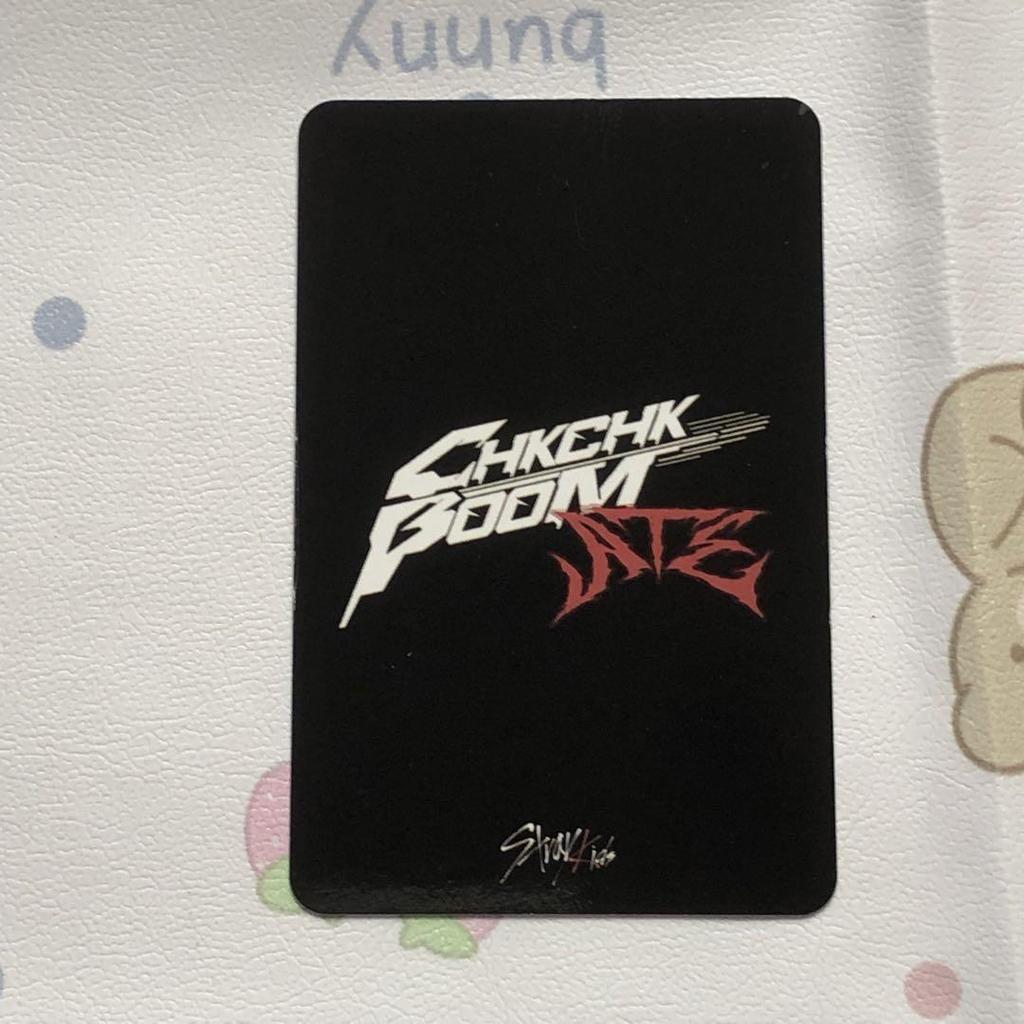 [USED] StrayKids Felix CHKCHK BOOM ATE Sanok Trading Card