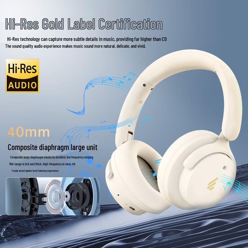 Edifier Fit900NB Wireless Active Noise Cancelling Over-Ear Headphones