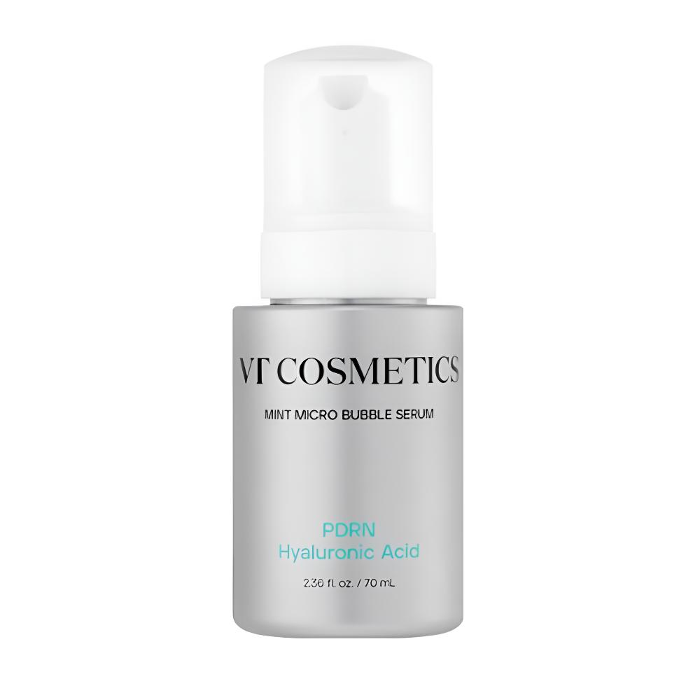 VT Cosmetics PDRN Hyaluronic Mint Micro Bubble Serum Hydrating & Pore Care Serum 70ml