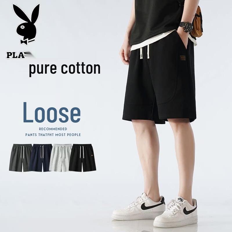 Playboy Men s Casual Cotton Summer Shorts L