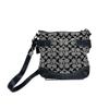COACH Signature Diagonally hung Shoulder Bag leather black Women K05M-3574 Used