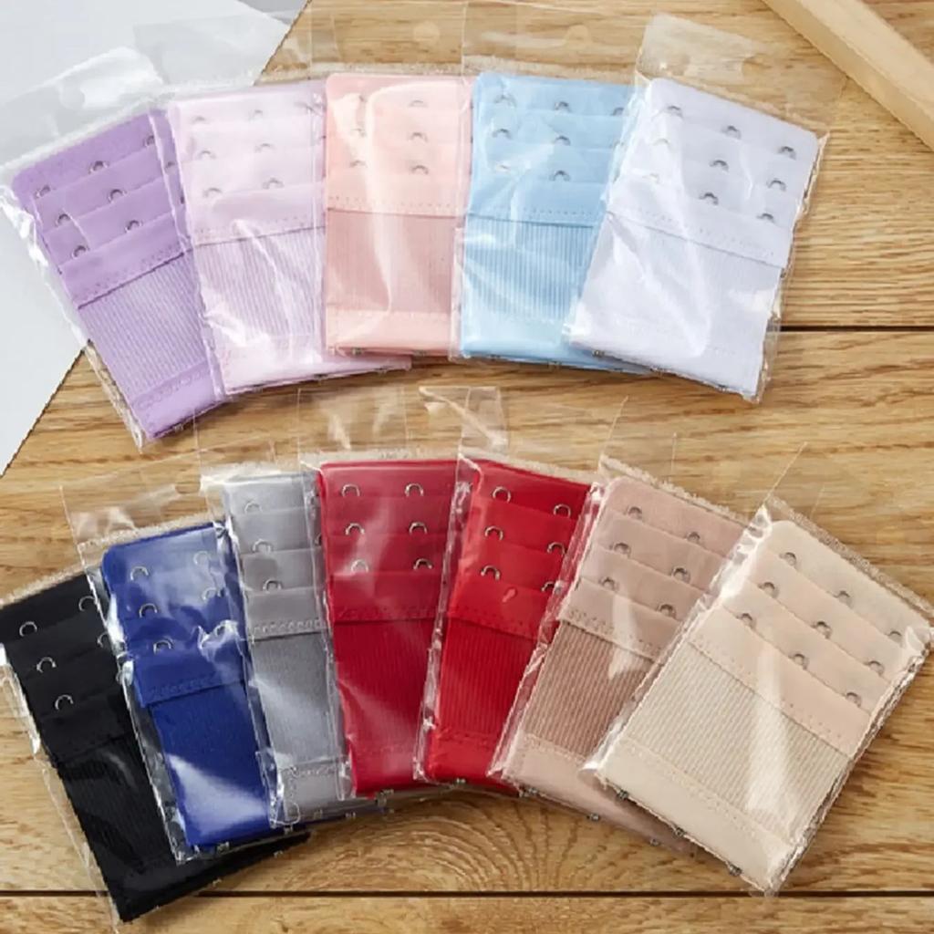 1Pc Bra Extenders Strap Extension 3 Hooks 3 Rows Underwear Adjustment Button Womens Accessoires
