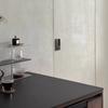 Serratura Magnetica per Porte Finitura Nera Linguetta Singola Maniglia Porta Invisibile Porte per Stanze