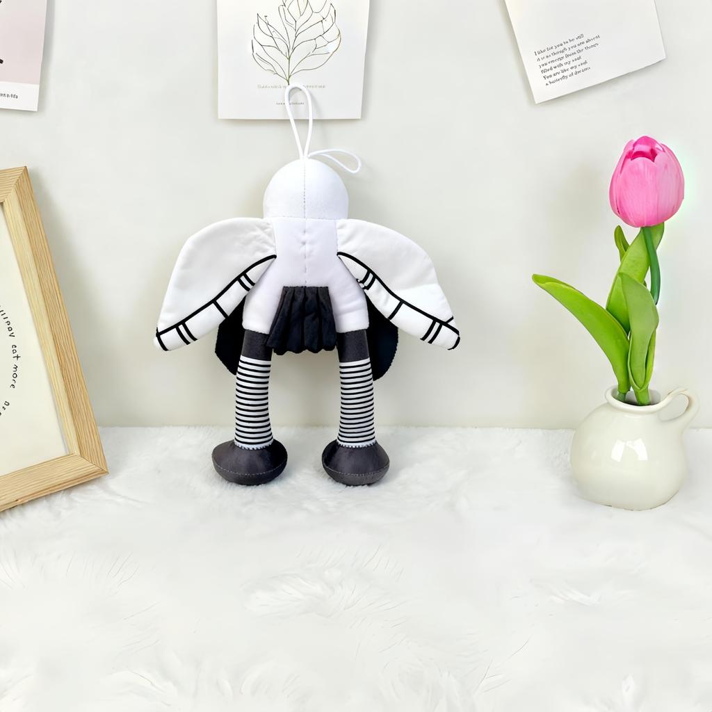 Pluszowa zabawka LIMANTY Jeleń, „99 Nocy w Lesie”, Karta podarunkowa Roblox, Lalka, 30 cm/36 cm, Zabawka Jeleń, Boże Narodzenie, Prezent urodzinowy (Biały Jastrząb)