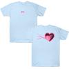 Omar Courtz Pink Heart Motion Tee High Quality Cotton Anime T-shirt Oversize Streetwear Round Neck Short Sleeve Unisex Casual T-shirts summer Clothes