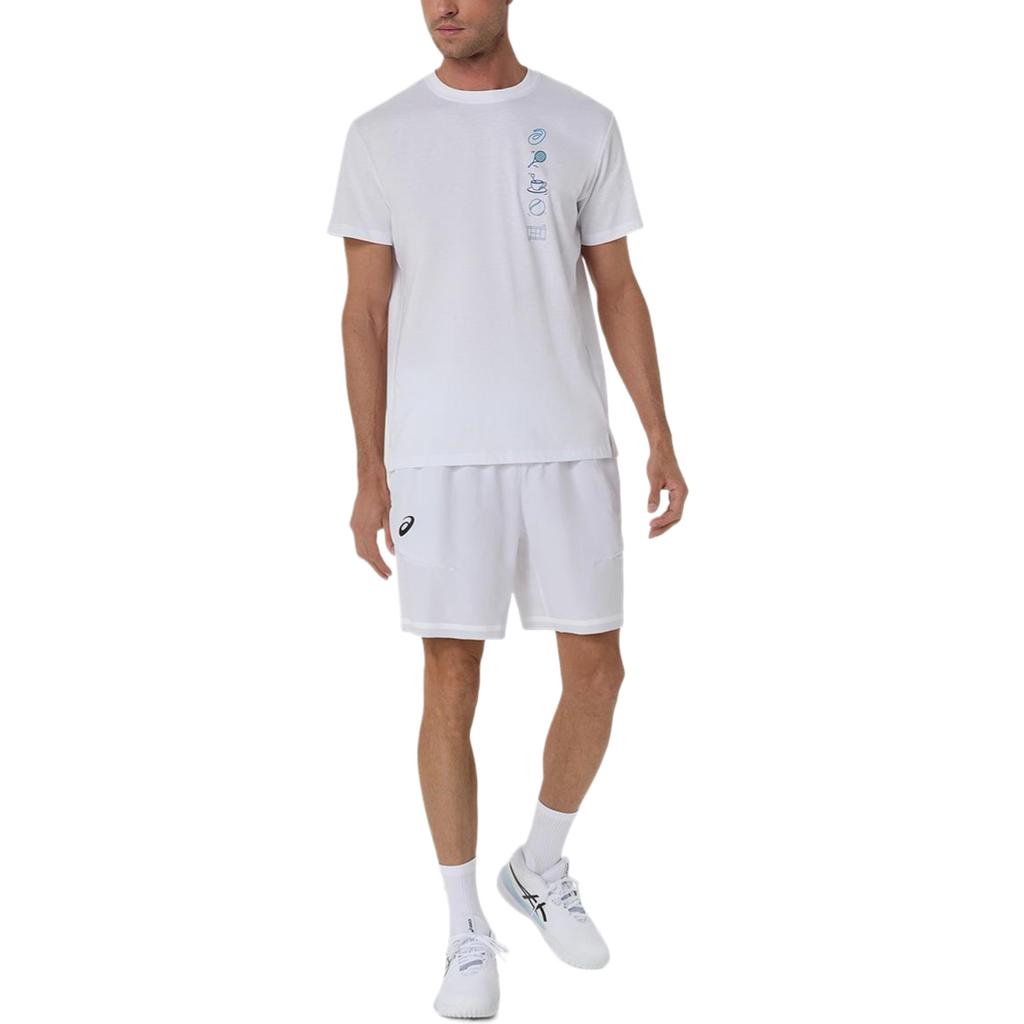 Asics Game Short Sleeve Round Neck T-Shirt Men tops 2041A351-101