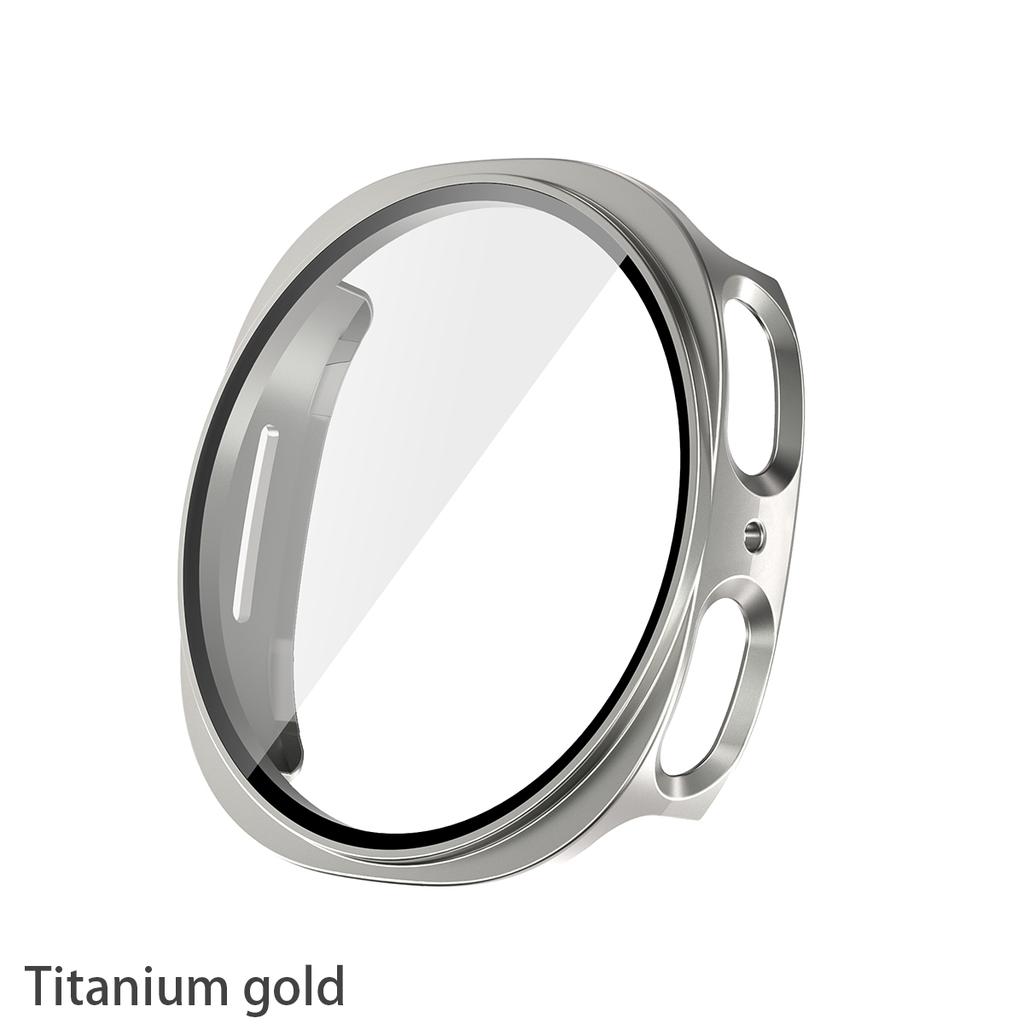 NEW For Samsung Galaxy Watch 8 40/44mm PC Hard Cover Screen Protection Full Coverage Watch Case With High-quality Tempered Glass