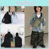 Simple Color Solid Neutral Children Shoulder Bag Chest Bag  For Boys Girls And