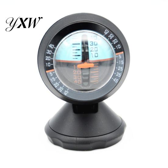 Car Inclinometer Gradient Balancer Declinator Angle Slope Level Meter Gauge