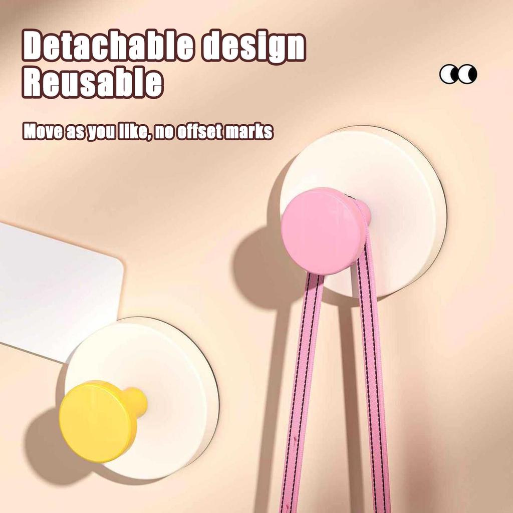 Suction Cup Hooks For Shower 4 Pieces Robe Hooks Towel Hanger For Kitchen Door Restroom Wall RV Wardrobe Home Glass Closet