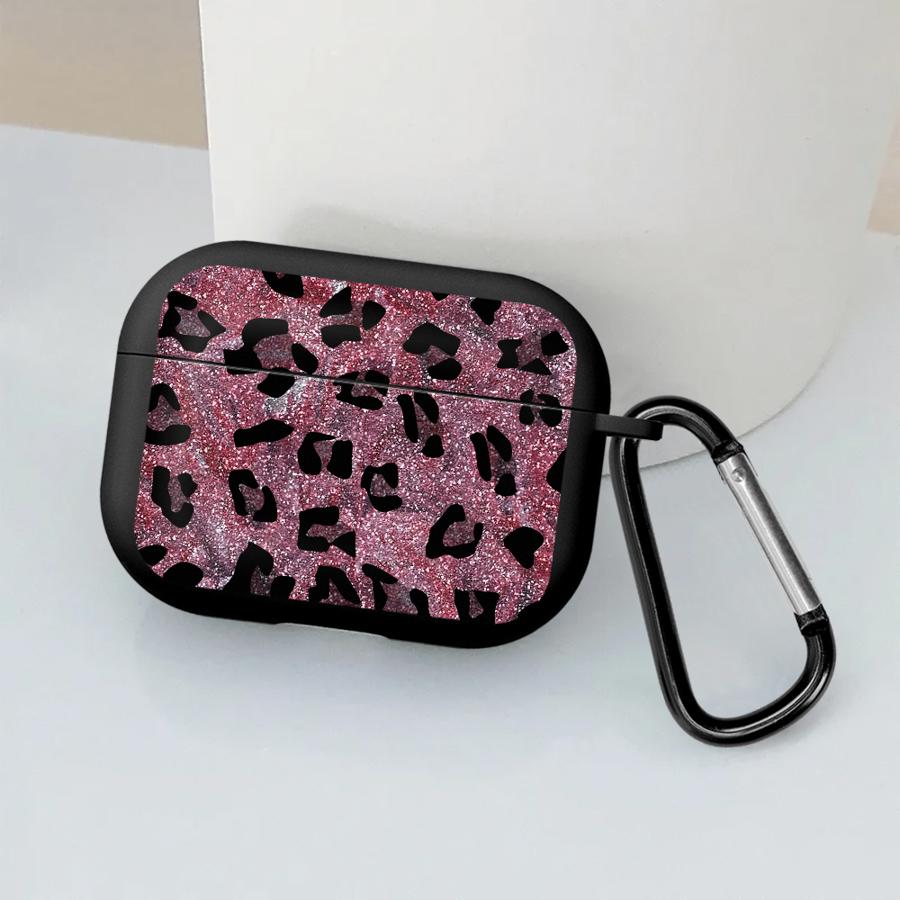 Earphone Cases Cover Case For Airpods 4 3 Pro2 Pro3 2 1 Pro Cartoon Leopard Print Pattern
