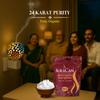 AuraCam Czysta Pouch z Kamforą Bhimseni do Pooja, Hawan | Aromatyczny Kapooram | 100% Czysty i Naturalny Pacha Kapur do Pooja | Pouch Bhimseni (100 g Pac